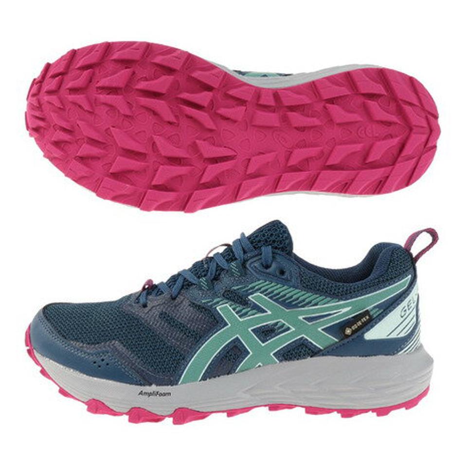 【スーパーSALE期間限定！30％OFF！】アシックス（ASICS）（レディース）ランニングシューズ トレランシューズ GEL-SONOMA 6 G-TX 1012A921.405