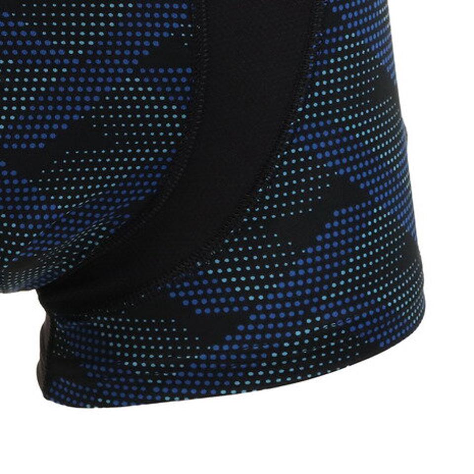 アズ(as) オトコの涼活プリント ボクサーパンツ 9383-62 NVY (メンズ)