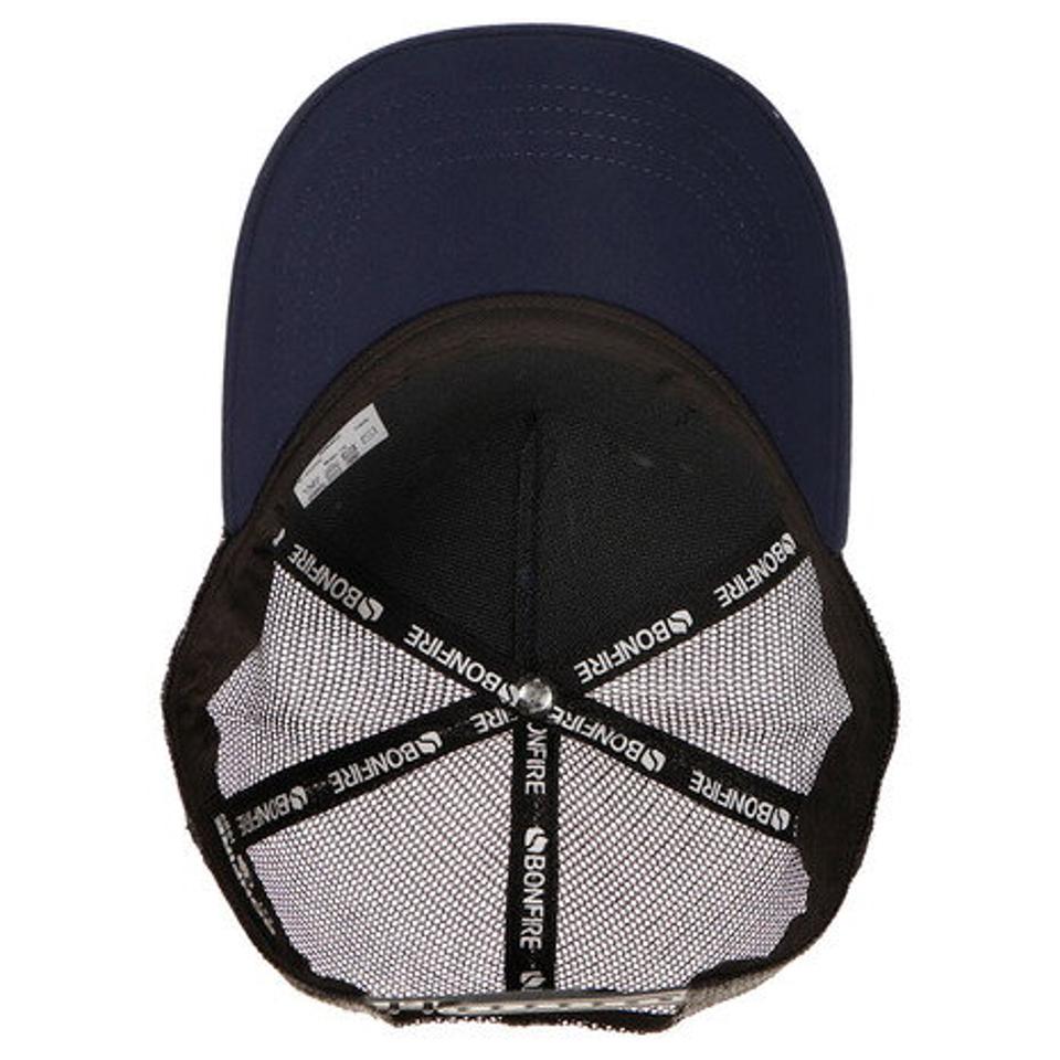 ボンファイア(Bonfire)(メンズ)帽子 メンズ マルチワッペン メッシュキャップ 20BNF0SST2115 NVY 日よけ