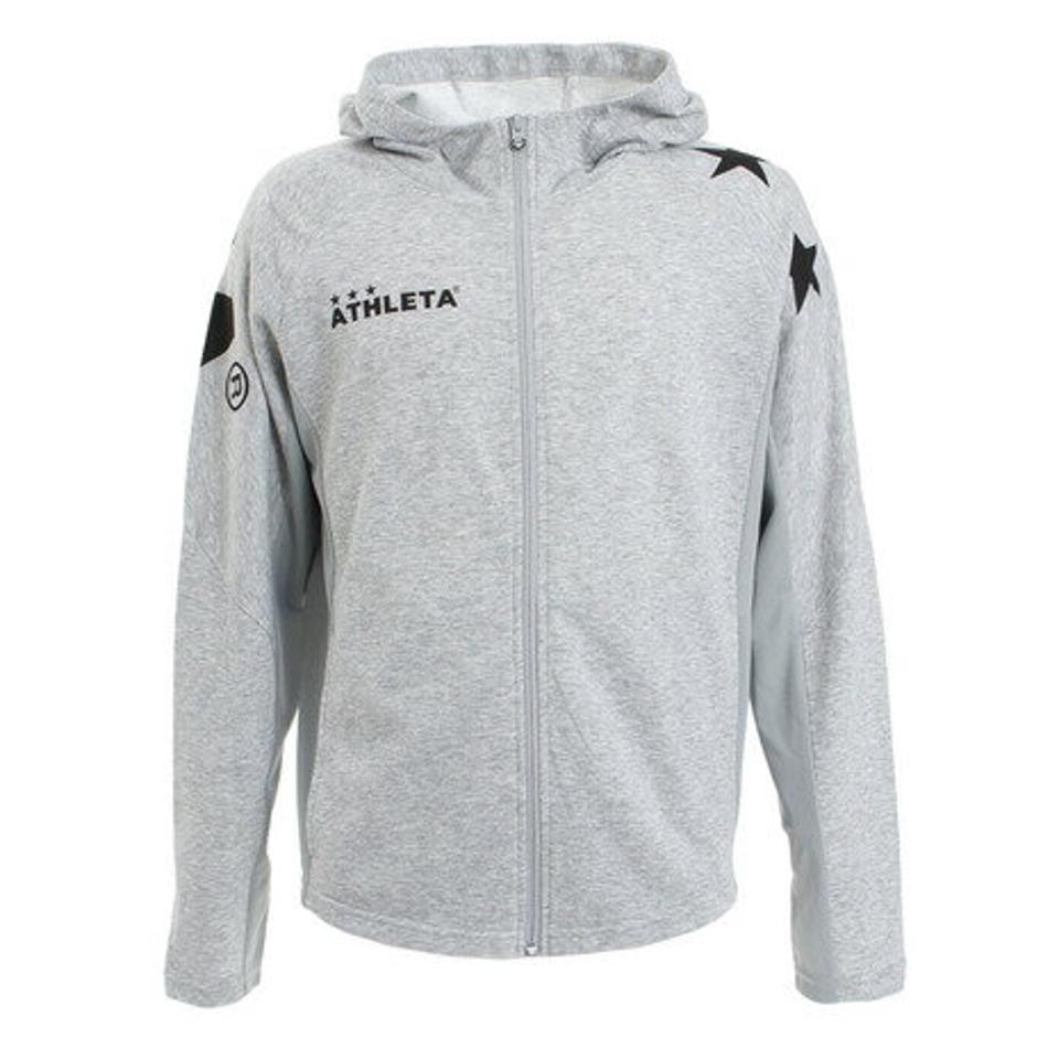 アスレタ(ATHLETA) メンズ ライトスウェットZIPパーカー 3347 GRY スポーツウェア (メンズ)