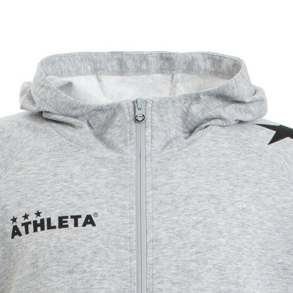アスレタ(ATHLETA) メンズ ライトスウェットZIPパーカー 3347 GRY スポーツウェア (メンズ)