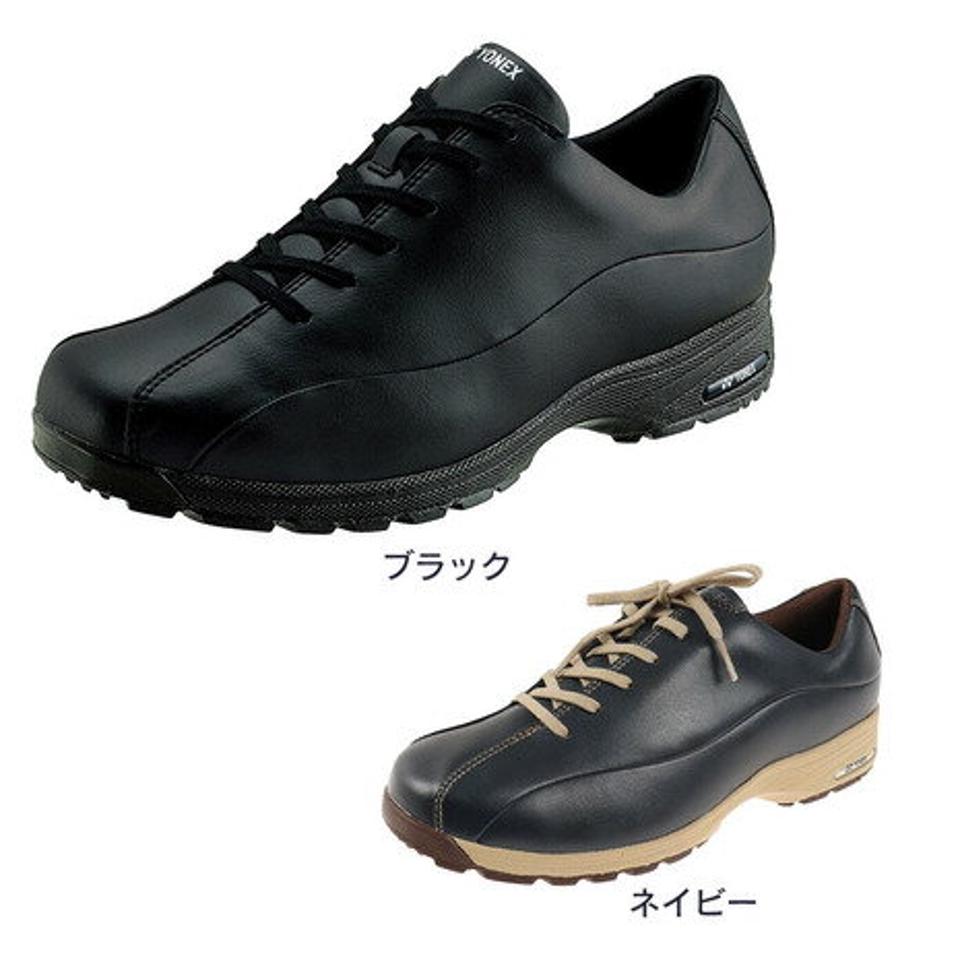 ヨネックス（YONEX）（メンズ） スニーカー 撥水 パワークッション ブラック ネイビー SHWM21N ウォーキングシューズ 抗菌 防臭 衝撃吸収 通勤 通学 オフィス