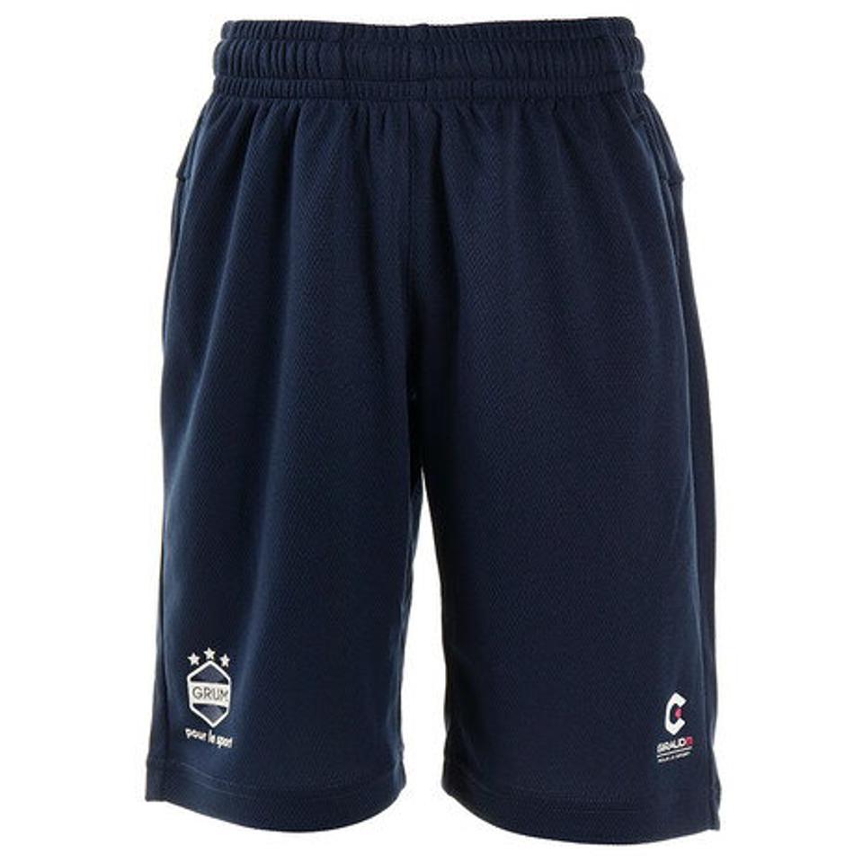 【10％オフクーポン 9/8まで】ジローム（GIRAUDM） サッカー ジュニア パンツ ドライプラス 切り替えプラクティスパンツ JR 742GM0HD9337 ネイビー （キッズ）