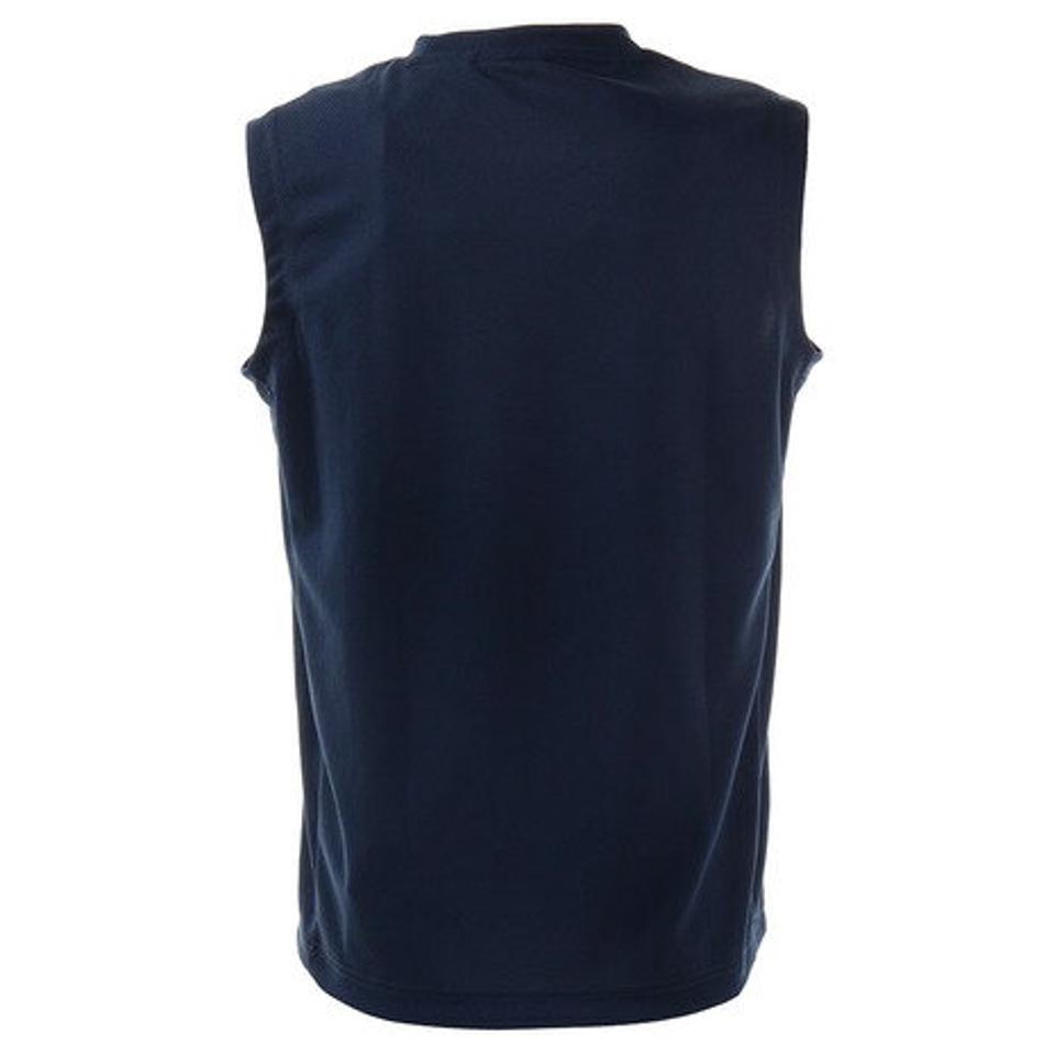 【5点以上で10%OFFクーポン!8/7まで】ジローム(GIRAUDM) サッカー ウェア メンズ ドライプラス ノースリーブ プラクティスシャツ EV 741GM0HD9344 NVY (メンズ)