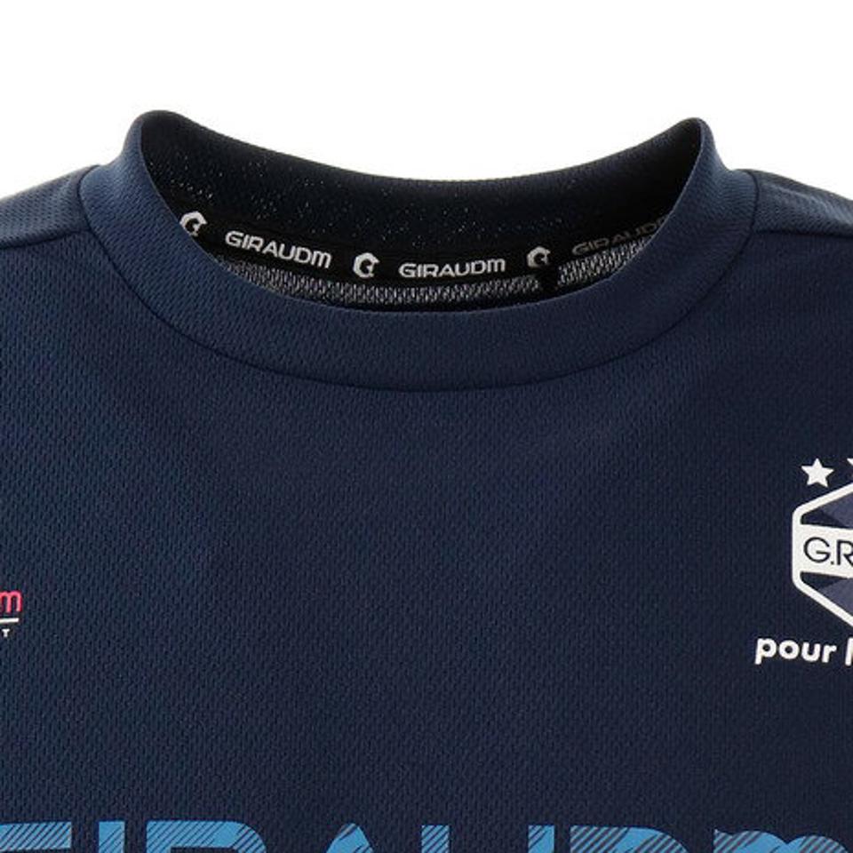 【5点以上で10%OFFクーポン!8/7まで】ジローム(GIRAUDM) サッカー ウェア メンズ ドライプラス ノースリーブ プラクティスシャツ EV 741GM0HD9344 NVY (メンズ)
