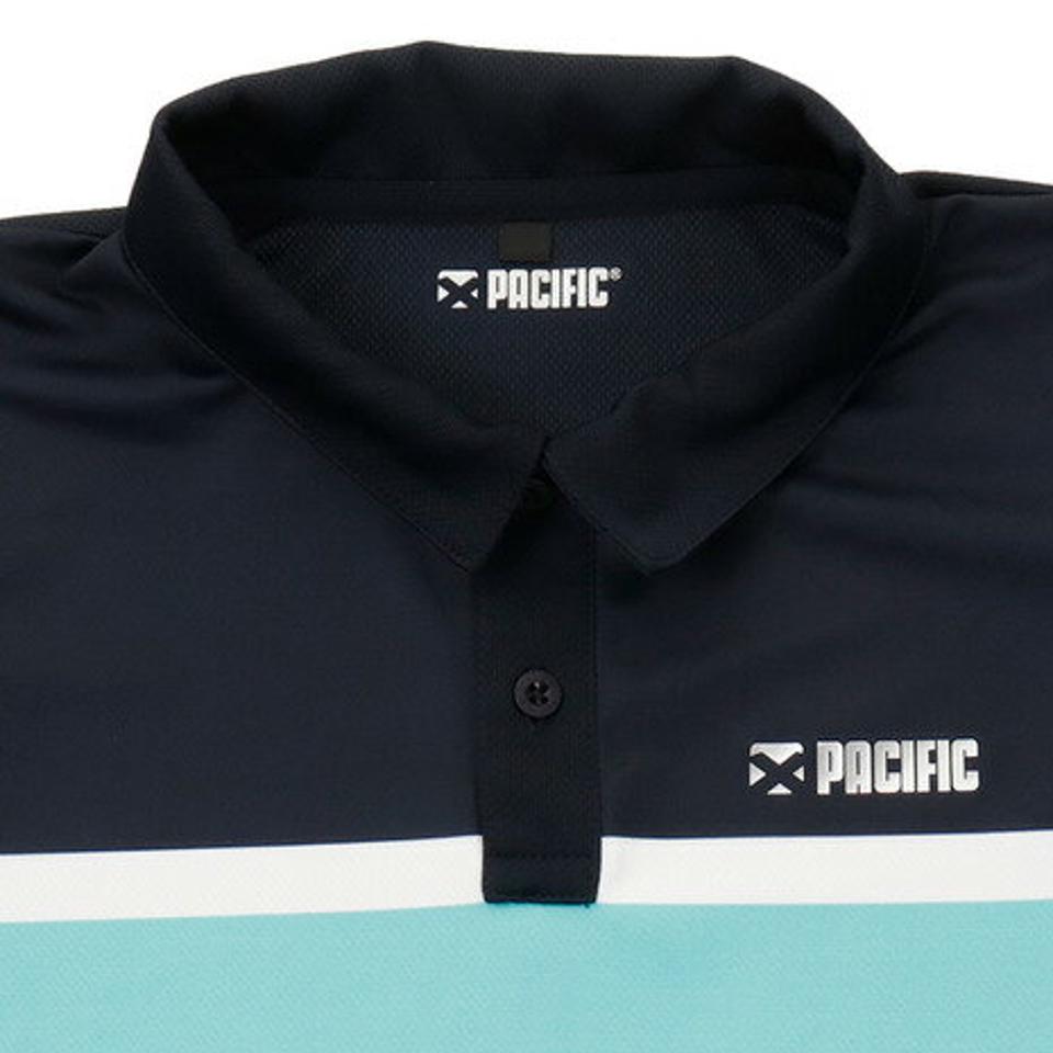 パシフィック(PACIFIC) テニス ジュニア ドライプラス 半袖ポロシャツ PT20SJ425 NVMT (キッズ)