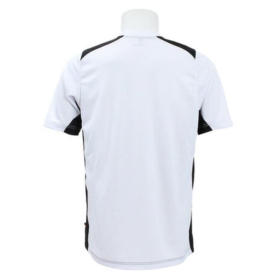 パシフィック(PACIFIC) テニス ドライプラス CAバドシャツ PT19SM405 WHT (メンズ)