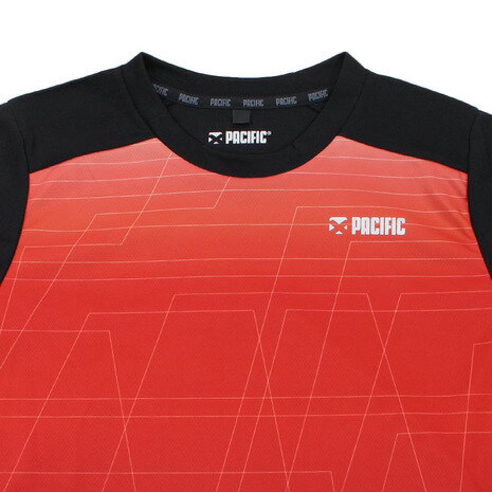パシフィック(PACIFIC) テニス ドライプラス CAバドシャツ PT19SM405 BLK (メンズ)