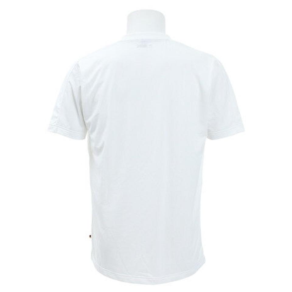 パシフィック(PACIFIC) テニス ドライプラス CAゲームシャツボーダー PT19SM403 WHT (メンズ)