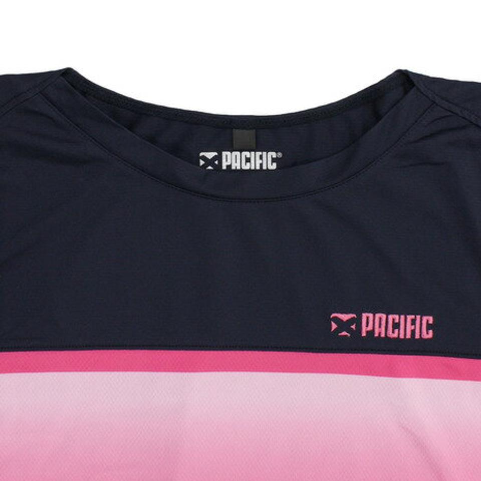 パシフィック(PACIFIC) テニス ドライプラス CAゲームシャツ PT19SW411 NVY (レディース)
