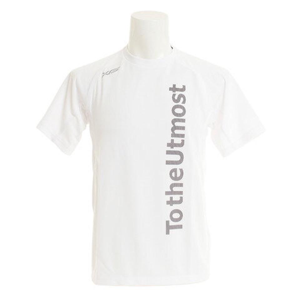 エックスティーエス(XTS) ドライプラス 15テニスシャツ 732G9TF3504 WHT (メンズ)