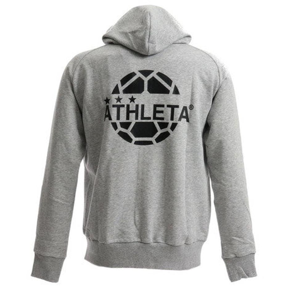 アスレタ（ATHLETA） メンズ スウェットジップパーカー XE-284 GRY スポーツウェア （メンズ）