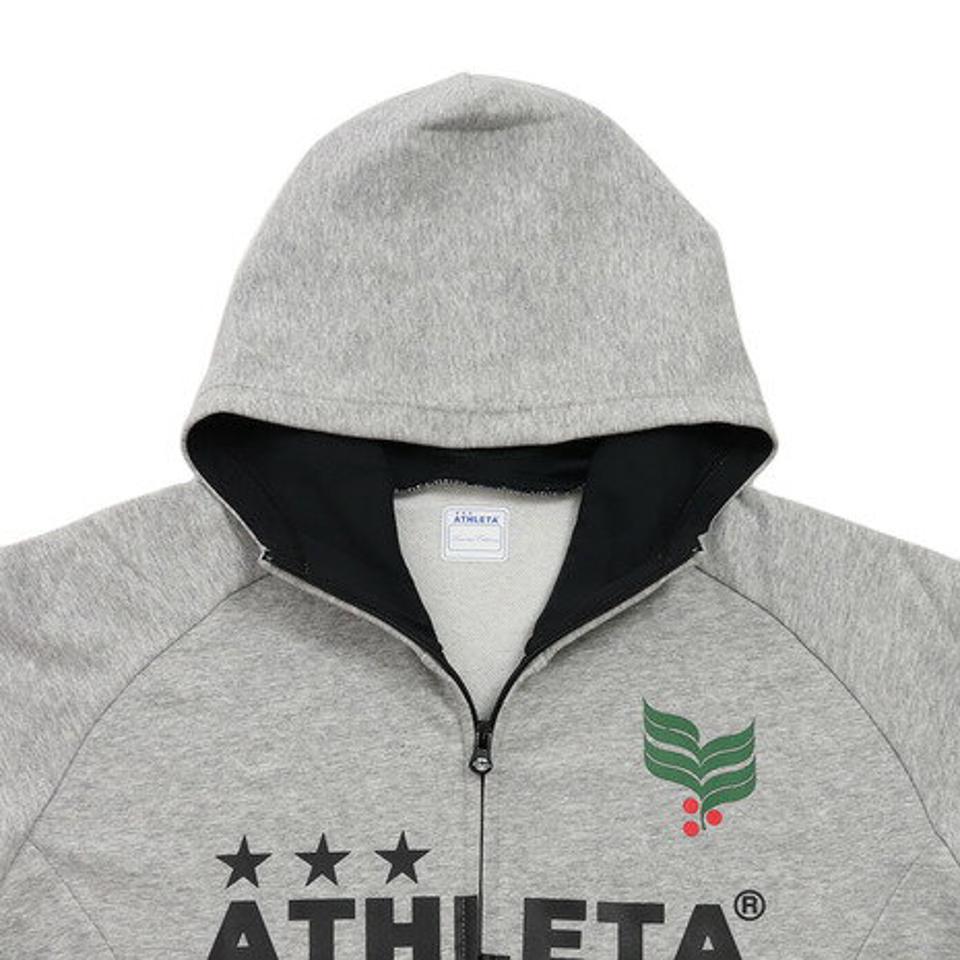 アスレタ（ATHLETA） メンズ スウェットジップパーカー XE-284 GRY スポーツウェア （メンズ）