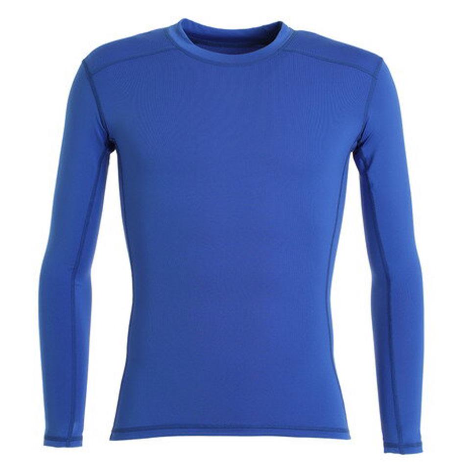 【5点以上で10%OFFクーポン!8/11まで】デュアリグ(DUARIG) サッカー ウェア メンズ ストレッチ丸首インナーシャツ 741D7ES3088 BLU インナー アンダー シャツ 長袖 (メンズ)