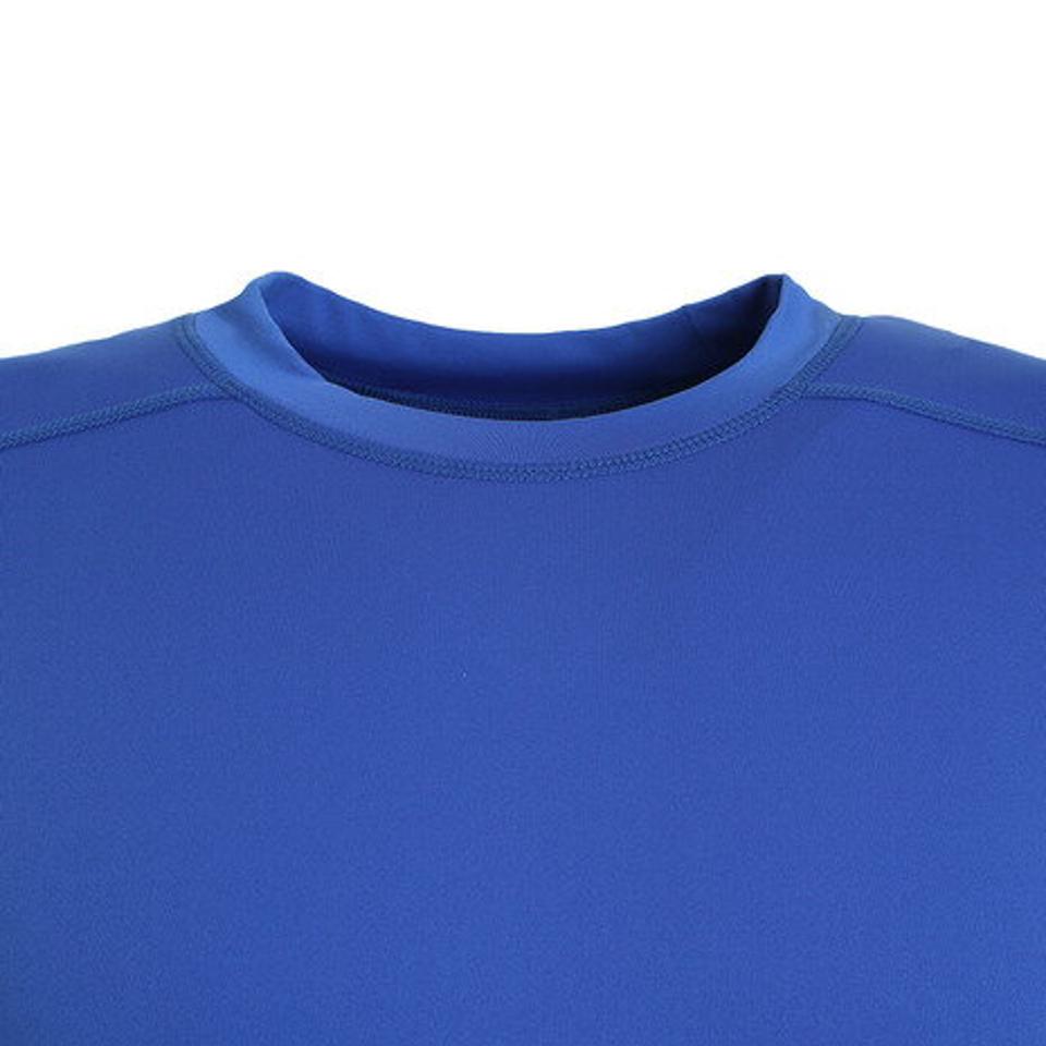 【5点以上で10%OFFクーポン!8/11まで】デュアリグ(DUARIG) サッカー ウェア メンズ ストレッチ丸首インナーシャツ 741D7ES3088 BLU インナー アンダー シャツ 長袖 (メンズ)