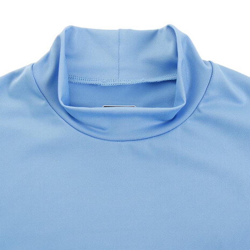 デュアリグ(DUARIG) サッカー ウェア メンズ ストレッチハイネックシャツインナーシャツ 741D6ES5389 SAX インナー アンダーシャツ (メンズ)