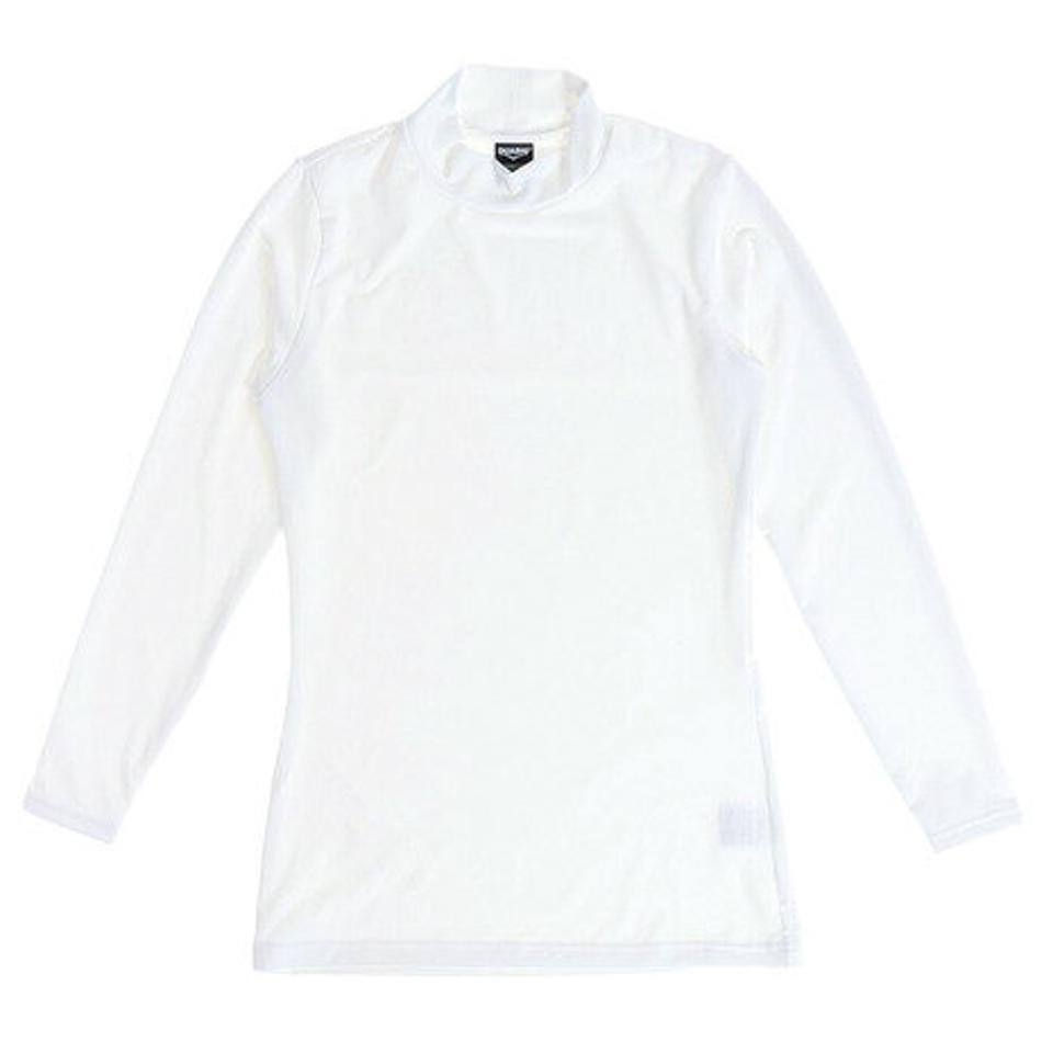 デュアリグ(DUARIG) サッカー ウェア メンズ ストレッチハイネックシャツ 741D6ES5389 WHT メンズ インナー アンダー シャツ 長袖 (メンズ)