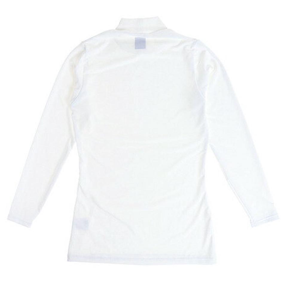 デュアリグ(DUARIG) サッカー ウェア メンズ ストレッチハイネックシャツ 741D6ES5389 WHT メンズ インナー アンダー シャツ 長袖 (メンズ)