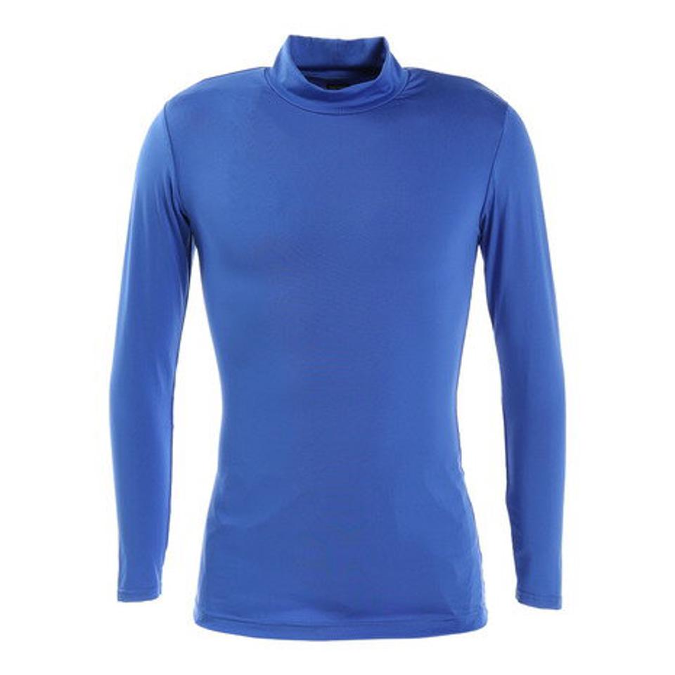 デュアリグ(DUARIG) サッカー ウェア メンズ ストレッチハイネックシャツ 741D6ES5389 BLU インナー アンダー シャツ 長袖 (メンズ)