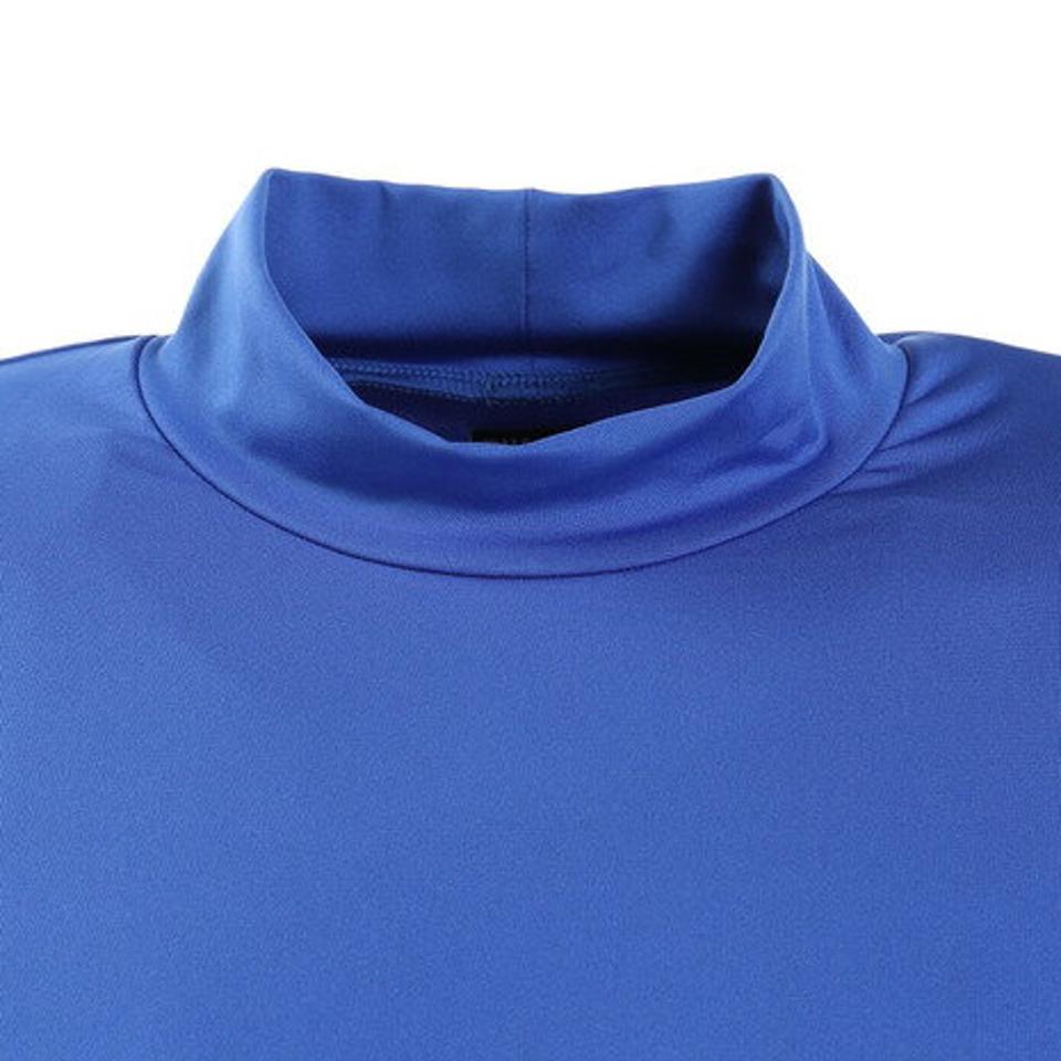 デュアリグ(DUARIG) サッカー ウェア メンズ ストレッチハイネックシャツ 741D6ES5389 BLU インナー アンダー シャツ 長袖 (メンズ)