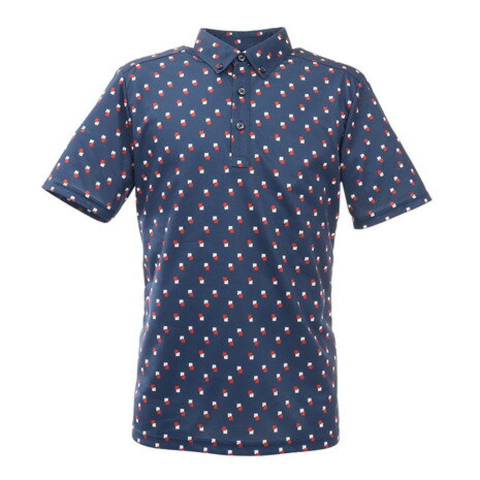 パフォーマンスギア(PG)(メンズ)ゴルフウェア 半袖ポロシャツ 403PG1ES8108 NVY