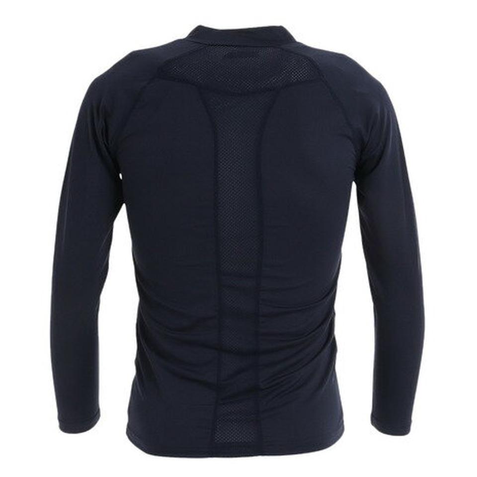 アズ(as)(メンズ)長袖Vネックシャツ 9277-32 NVY