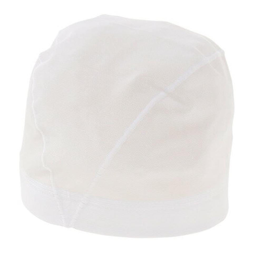 フットマーク(FOOTMARK) 水泳 メッシュキャップ 0232402WHT 水泳帽 スイムキャップ キッズ子供/大人 財団法人日本水泳連盟推薦水泳帽 (メンズ、レディース、キッズ)