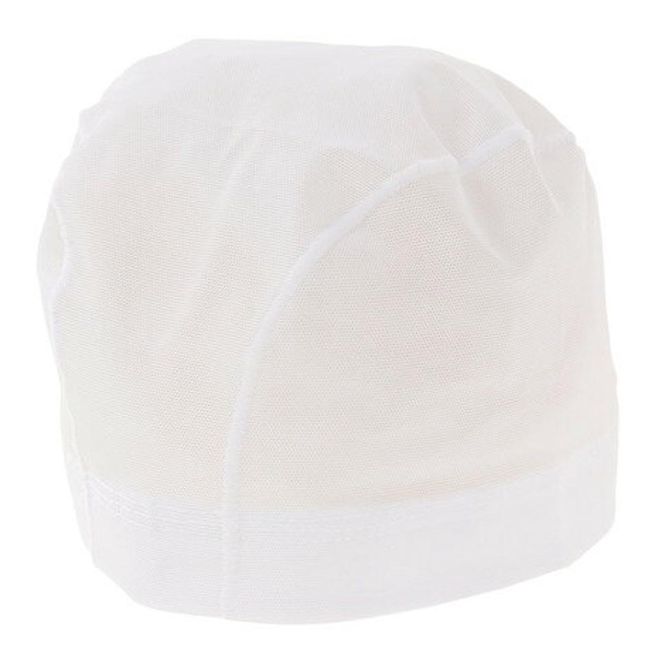 フットマーク(FOOTMARK) 水泳 メッシュキャップ 0232402WHT 水泳帽 スイムキャップ キッズ子供/大人 財団法人日本水泳連盟推薦水泳帽 (メンズ、レディース、キッズ)