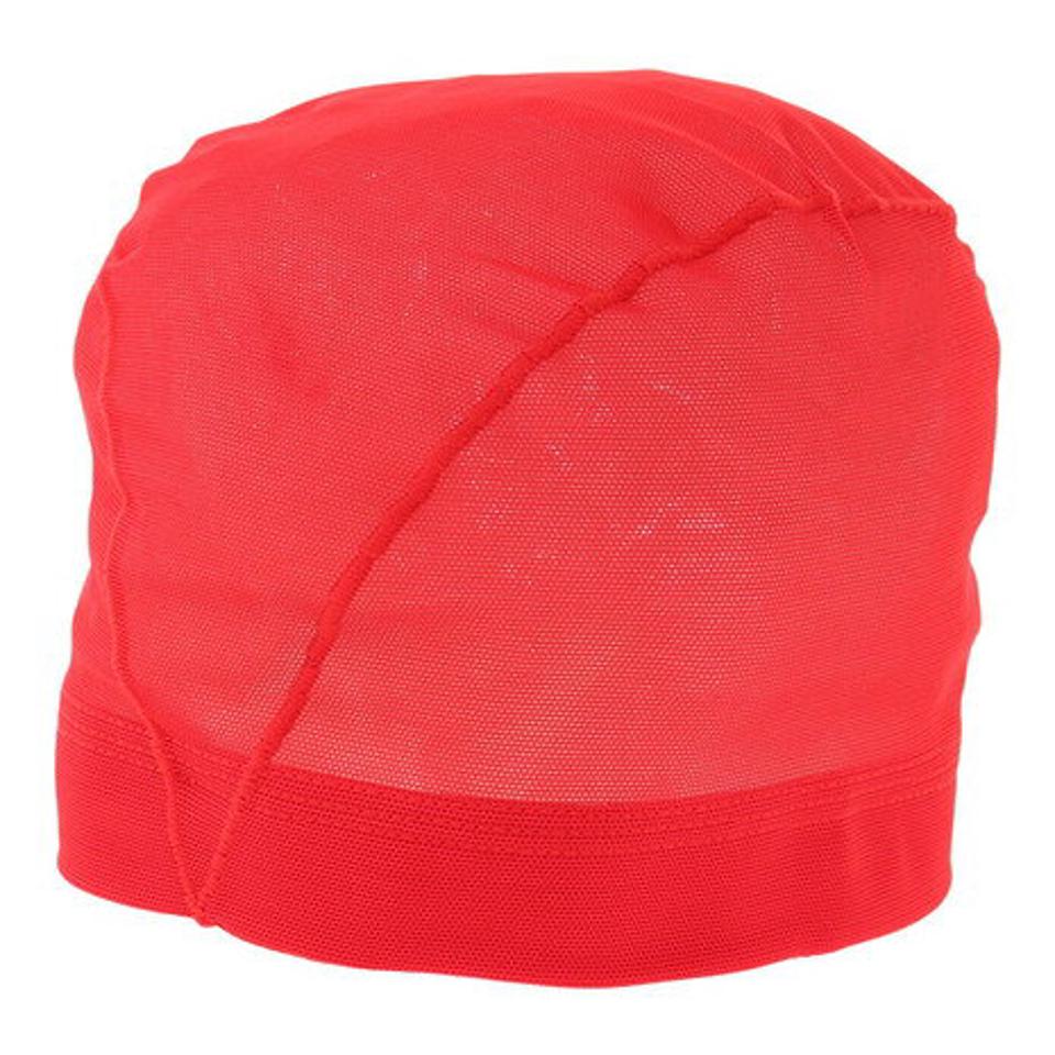 フットマーク(FOOTMARK) 水泳 メッシュキャップ 0232402RED 水泳帽 スイムキャップ キッズ子供/大人 財団法人日本水泳連盟推薦水泳帽 (メンズ、レディース、キッズ)