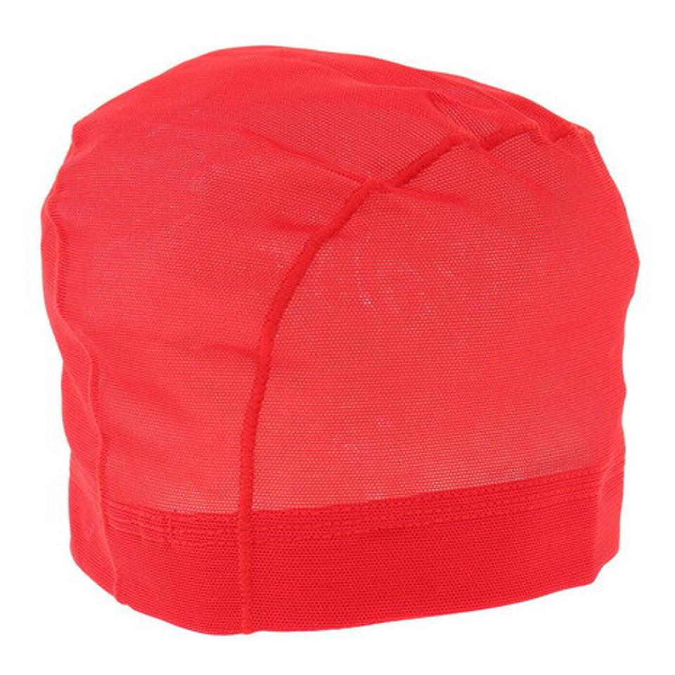 フットマーク(FOOTMARK) 水泳 メッシュキャップ 0232402RED 水泳帽 スイムキャップ キッズ子供/大人 財団法人日本水泳連盟推薦水泳帽 (メンズ、レディース、キッズ)