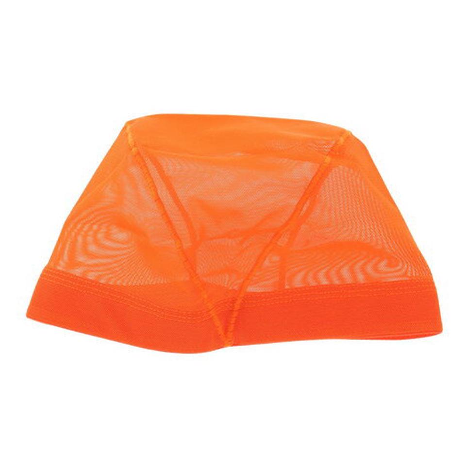 フットマーク(FOOTMARK) 水泳 メッシュキャップ 0232402ORG 水泳帽 スイムキャップ キッズ子供/大人 財団法人日本水泳連盟推薦水泳帽 (メンズ、レディース、キッズ)