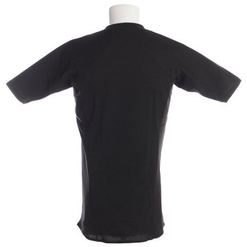 【スポーツデー エントリーでP5倍!4/3 9:59迄】デサント(DESCENTE)(メンズ)野球 アンダーシャツ 半袖 丸首 インナー シャツ DBMLJA00 黒