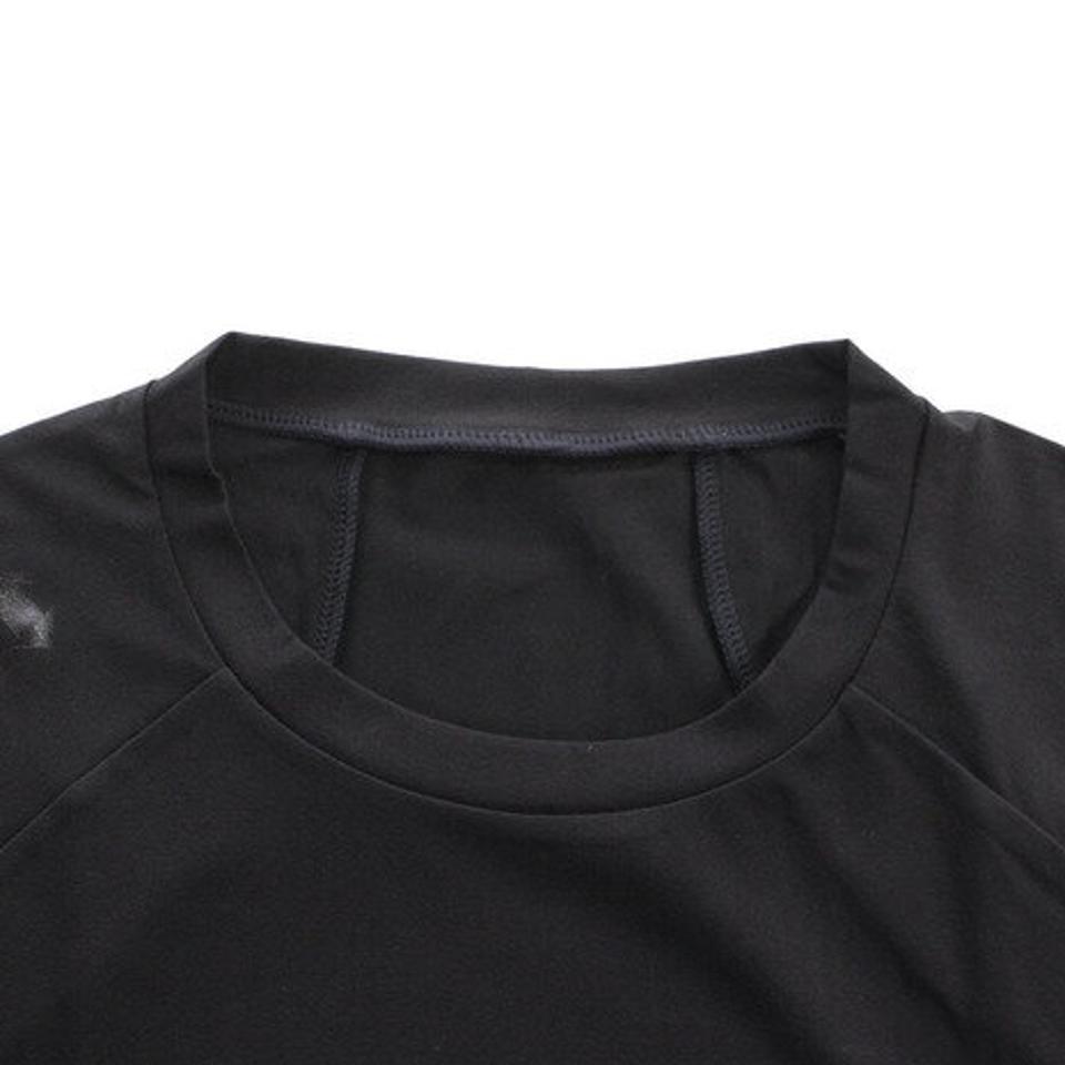 【スポーツデー エントリーでP5倍!4/3 9:59迄】デサント(DESCENTE)(メンズ)野球 アンダーシャツ 半袖 丸首 インナー シャツ DBMLJA00 黒