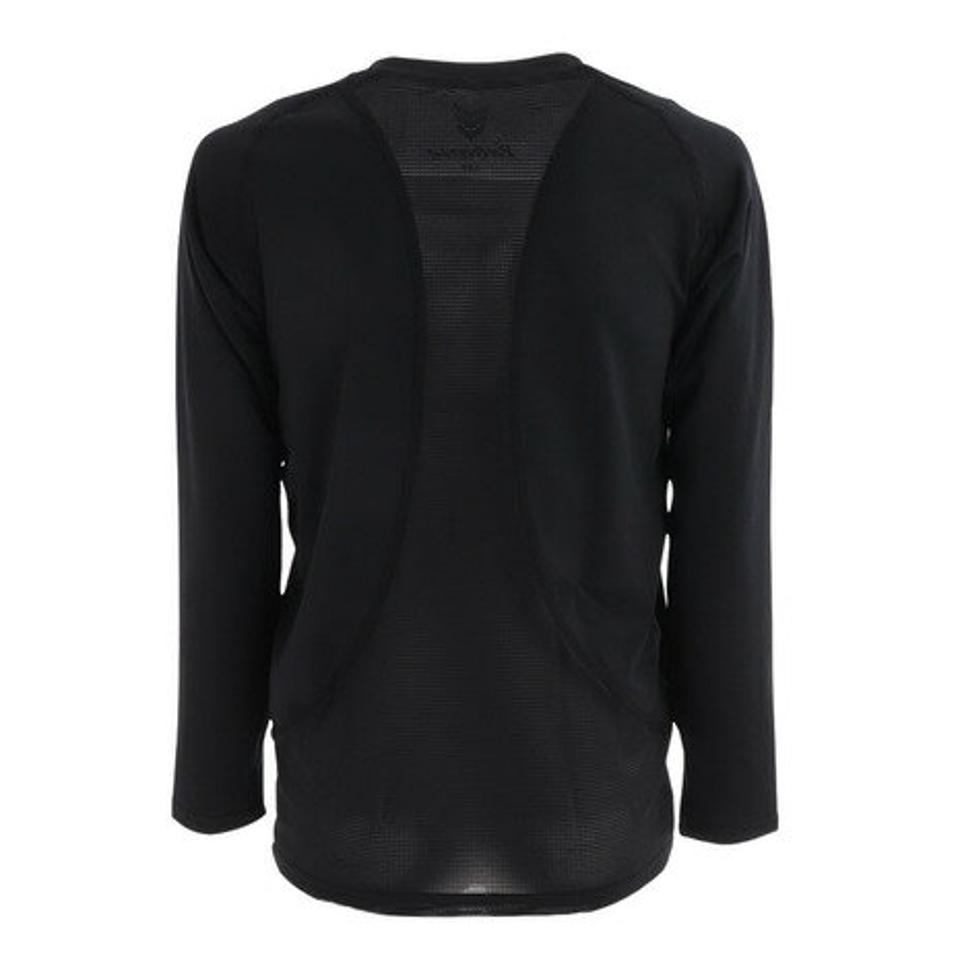 【3点10%OFFクーポン 7/1まで】YABANE 野球 アンダーシャツ ジュニア ドライプラス抗菌ストレッチ丸首長袖シャツ YA2ABJ02-90 抗菌効果 吸汗速乾性 抗菌防臭 UVケア (キッズ)