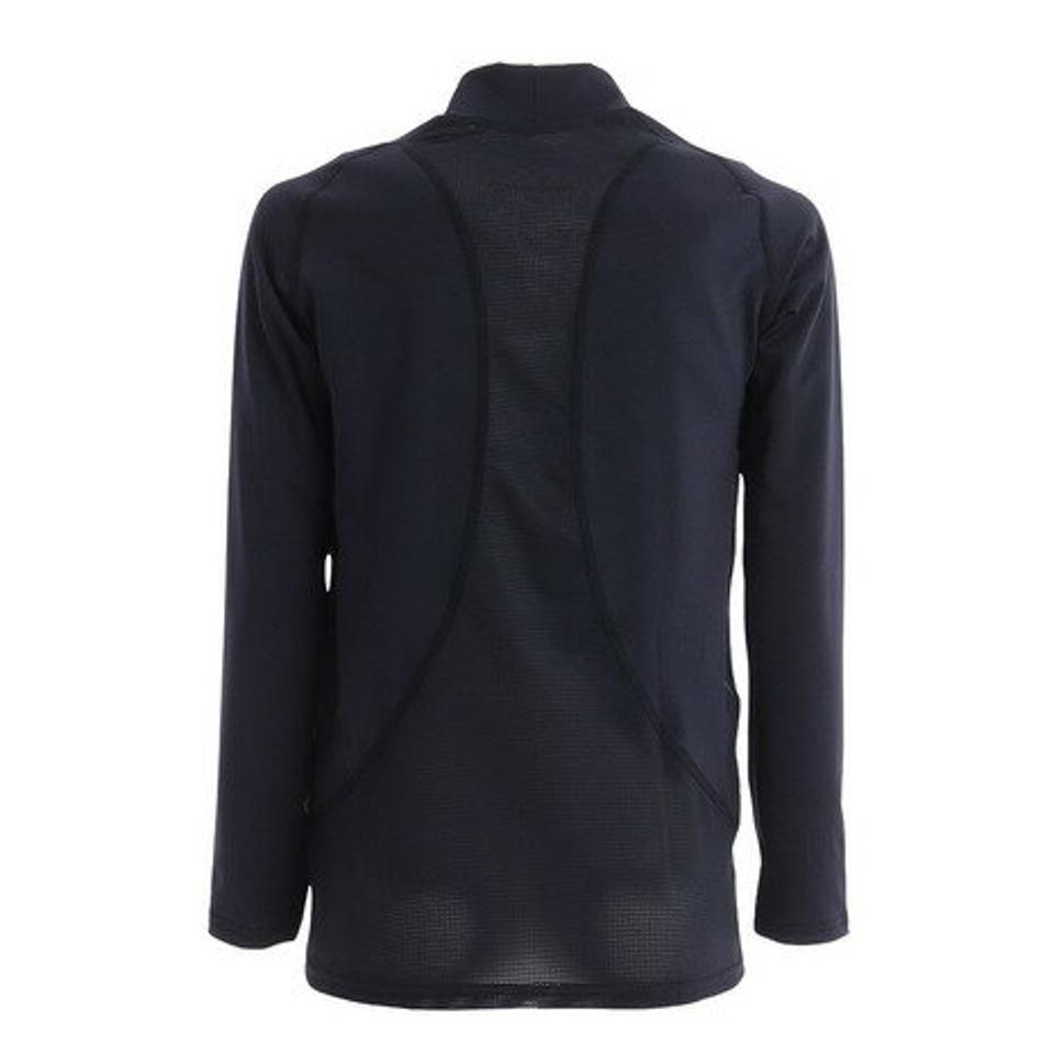 【3点10%OFFクーポン 7/1まで】YABANE ジュニア 野球 アンダーシャツ ドライプラス抗菌ストレッチハイネック長袖シャツ YA2ABJ01-48 抗菌効果 吸汗速乾性 抗菌防臭 UVケア (キッズ)