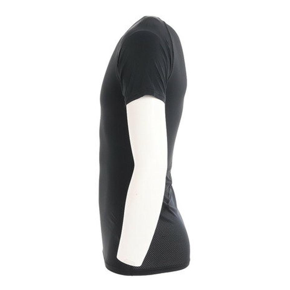 【3点10%OFFクーポン 7/1まで】YABANE 野球 アンダーシャツ 冷感 ストレッチ丸首半袖ストレッチシャツ YA2AB05-90 接触冷感 UVケア (メンズ)