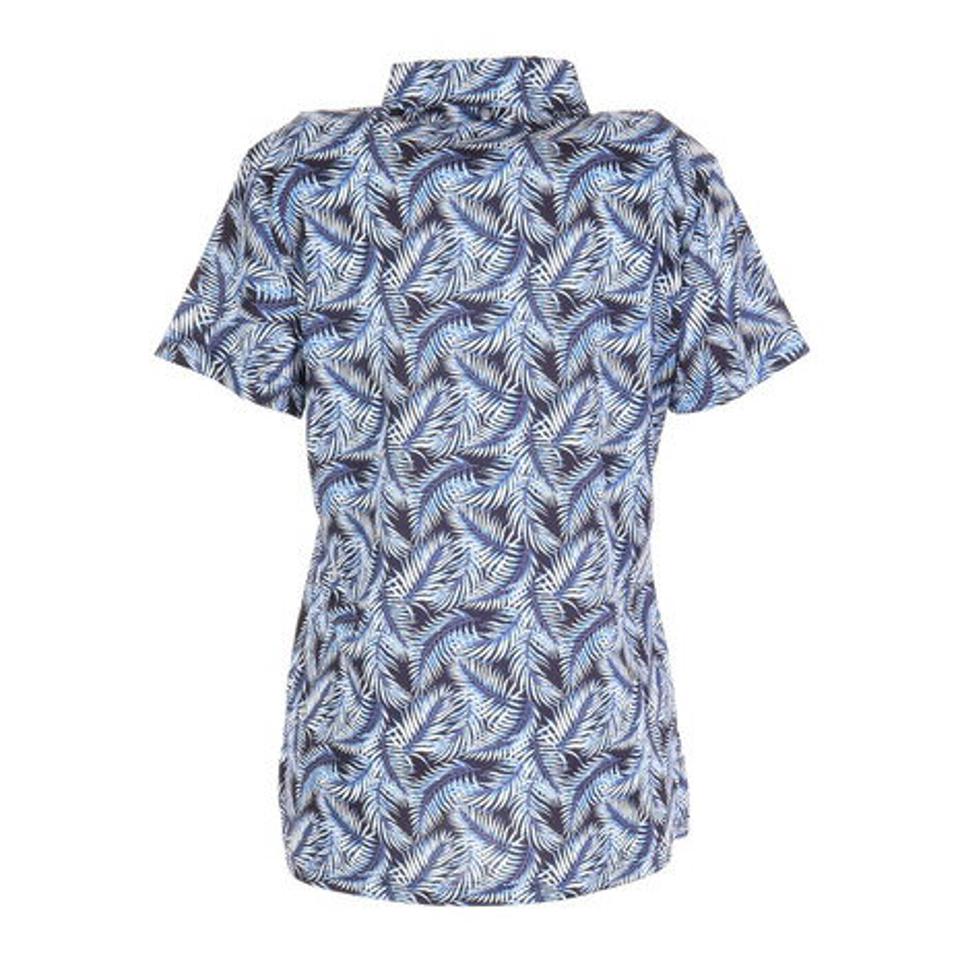 フィドラ(FIDRA)(レディース)ゴルフウェア 半袖 吸水 速乾 Lightest leaf ポロシャツ FD5KUG22 NVY