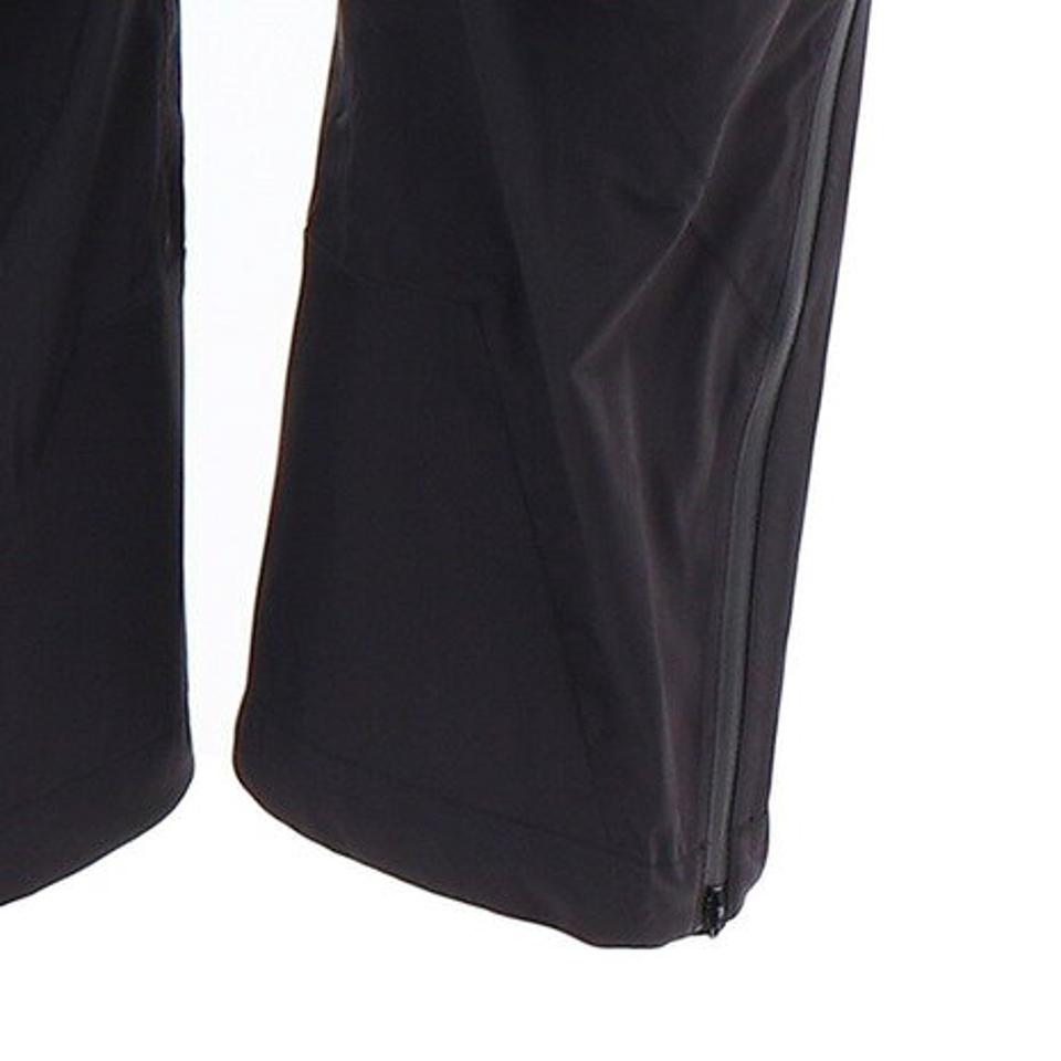 ホールアース（Whole Earth）（メンズ）ストレッチレインパンツ ブラック WE21JD11BLK レインウェア 防水 アウトドア キャンプ レジャー 登山 雨具 黒