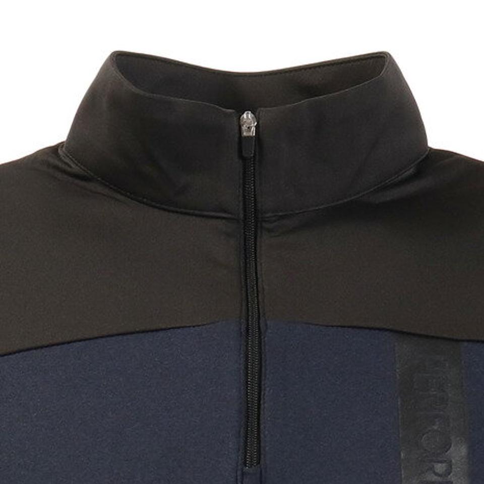 パフォーマンスギア(PG)(メンズ)ゴルフウエア メンズ ハーフジップポロシャツ PGLS-2003 NVY