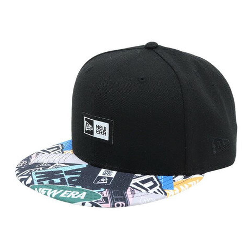 ニューエラ(NEW ERA) 59FIFTY ステッカーズロゴ ボックスロゴ キャップ 13059398 (メンズ)