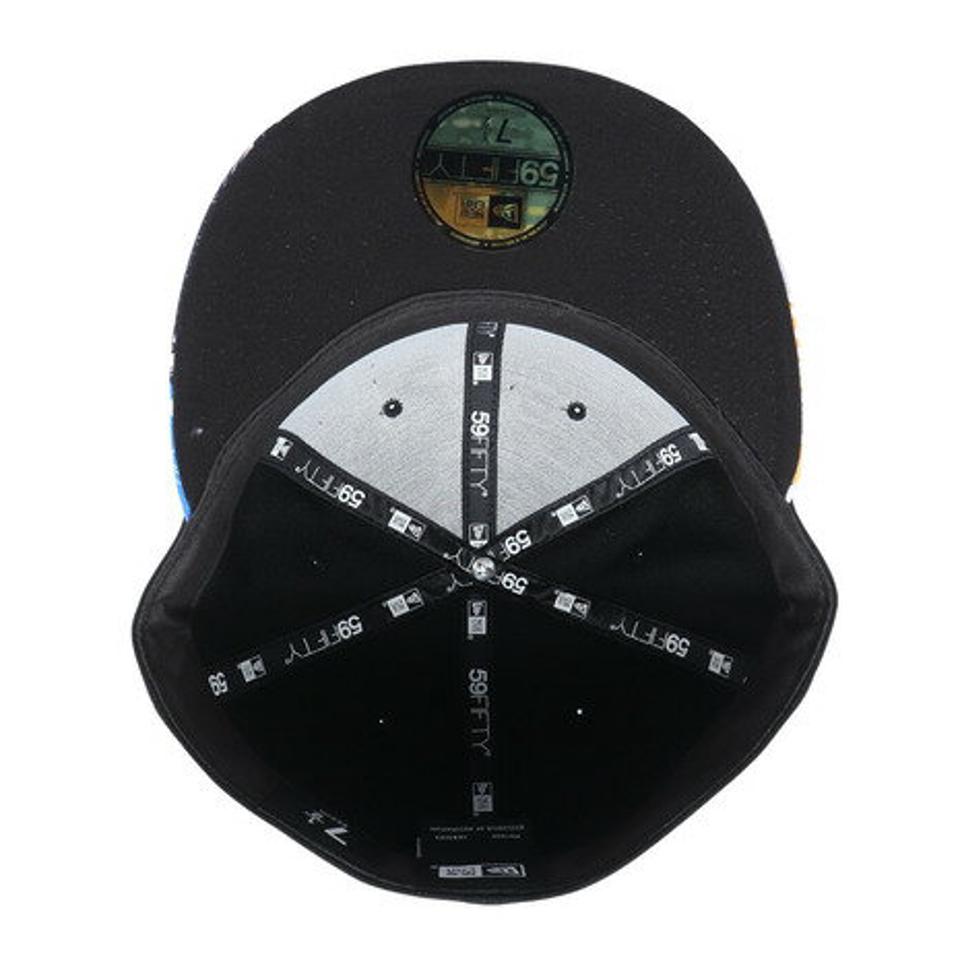 ニューエラ(NEW ERA) 59FIFTY ステッカーズロゴ ボックスロゴ キャップ 13059398 (メンズ)