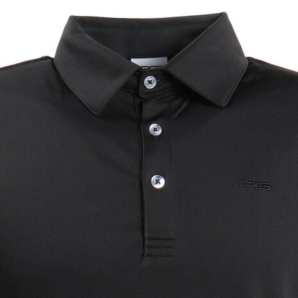 パフォーマンスギア(PG) ゴルフウエア メンズ バックロゴメッシュポロシャツ PGLS-2002 BLK (メンズ)