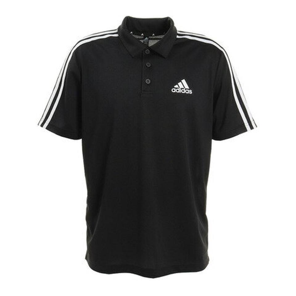 アディダス(adidas) PRIMEBLUE デザインド トゥ ムーブ スポーツ 3ストライプス ポロシャツ 42504-GM2075 (メンズ)