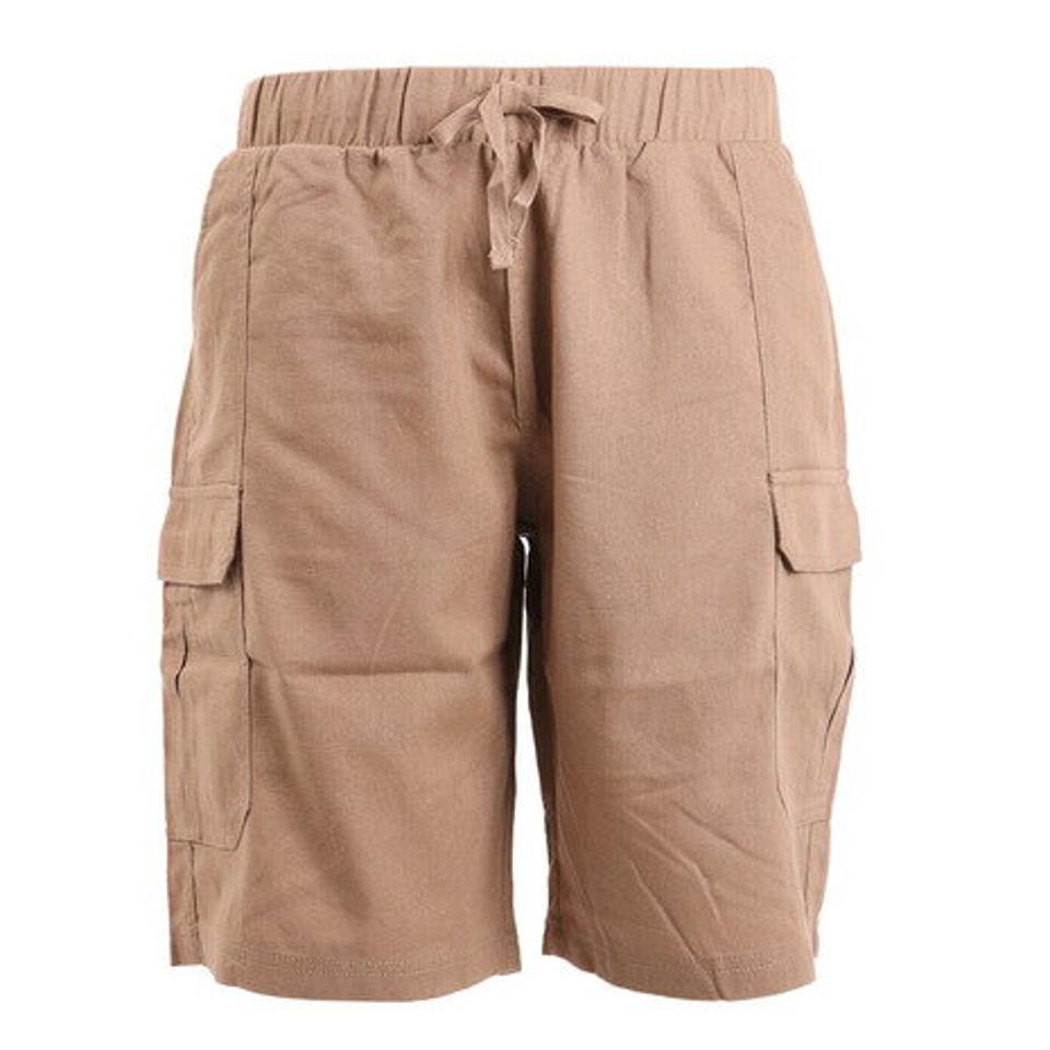 エルケクス（ELKEX）（メンズ）ショートパンツ リネン EKM2S14159