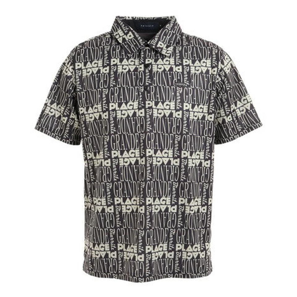 エピキュール(epicure) ゴルフウェア グランプラージュプリントポロシャツ 151-24442-019 (メンズ)