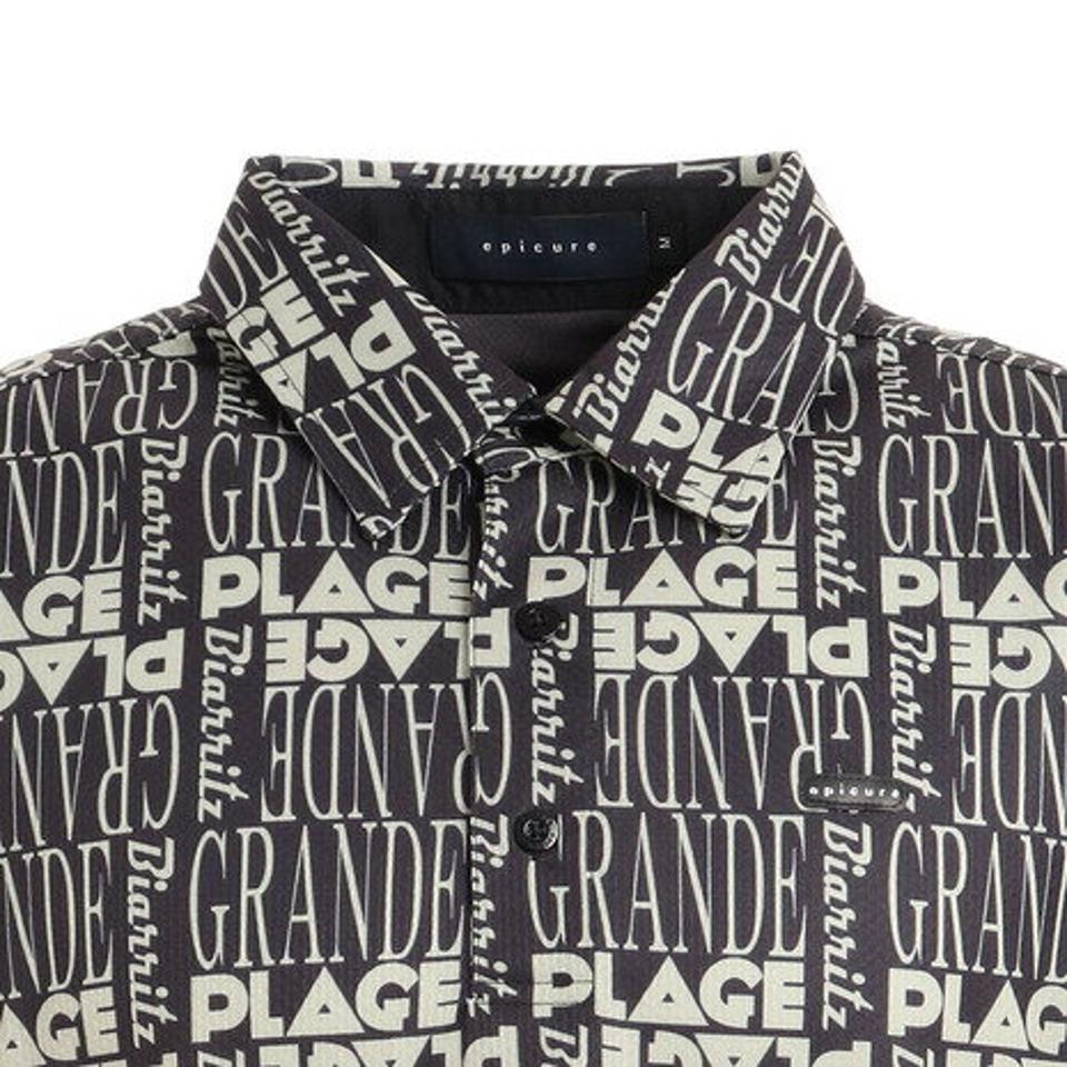 エピキュール(epicure) ゴルフウェア グランプラージュプリントポロシャツ 151-24442-019 (メンズ)