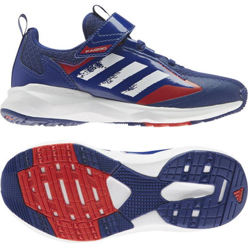 アディダス（adidas）（キッズ）ジュニアスポーツシューズ ベルクロ ベルト付き スニーカー Fai2Go GZ0212