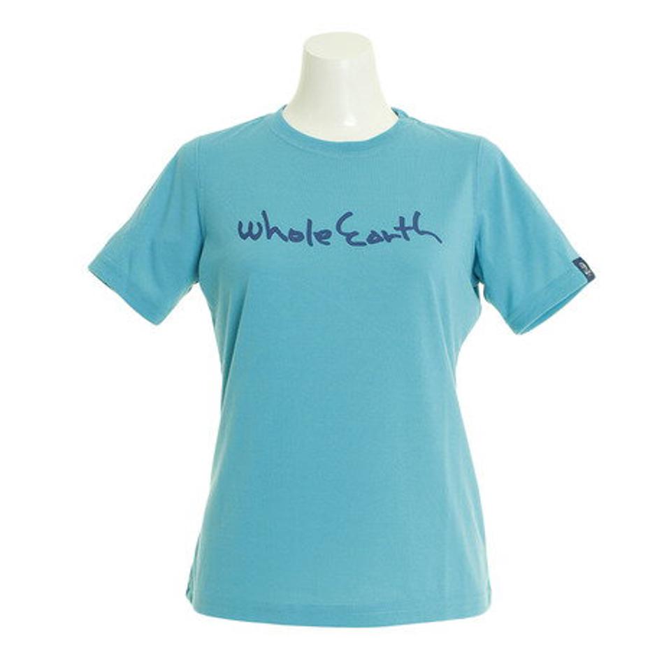 ホールアース(Whole Earth) ロゴ tシャツ 半袖 WE21HA19TQS (レディース)