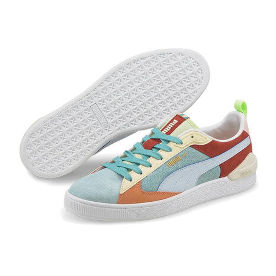 プーマ（PUMA） スニーカー スポーツシューズ スウェード ブロック WT フォームストリップ2 383895-02 （メンズ）