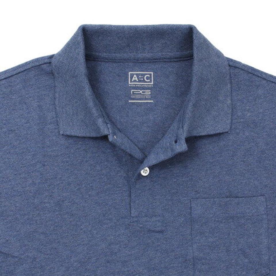 エーシーピージー(ACPG) リブ襟天竺ポロシャツ 871PA9CD6360BLU オンライン価格 (メンズ)